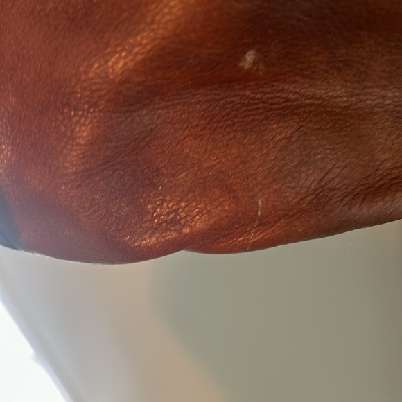 Fe Italian Leather backpack / sling bag Y2K - Picture 8 of 16